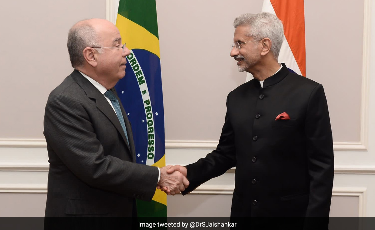 S Jaishankar Discusses Bilateral Ties With Brazil, Iran, UAE Counterparts