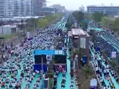 सूरत में योग दिवस कार्यक्रम में बना विश्व रिकॉर्ड! एक साथ 1 लाख लोगों के योग करने का दावा 