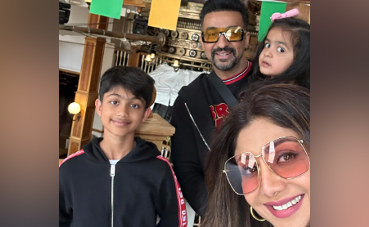 Inside Shilpa Shetty's "Babies' Day Out" With Kids And Husband Raj Kundra