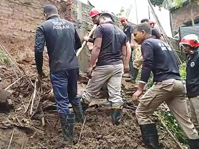 Assam Man Killed In Landslide Amid Incessant Rainfall In The State