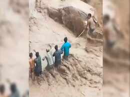 Video: Woman's Dramatic Rescue From A Submerged Car In Haryana Video: Woman's Dramatic Rescue From A Submerged Car In Haryana
