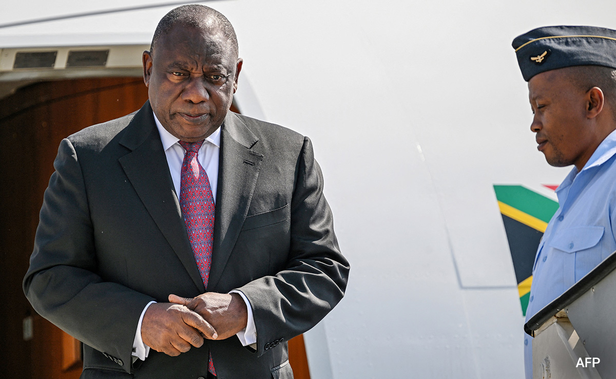 South African President Arrives In Russia As Part Of Peace Mission
