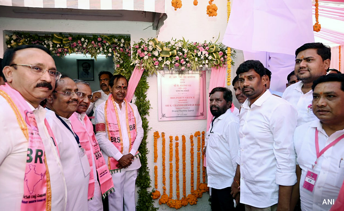 Expansion Mode: Bharat Rashtra Samithi Opens First Office In Maharashtra