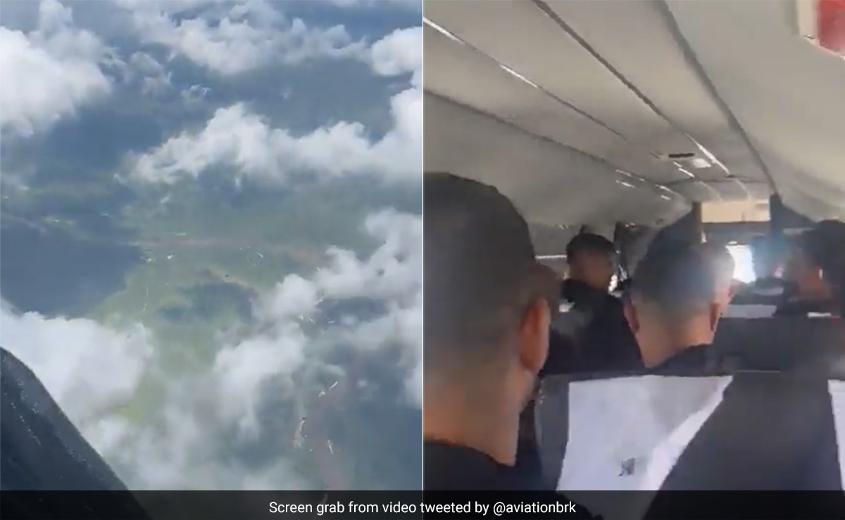 Flight Door Opens Mid-Air In Brazil, Terrifying Video Is Viral