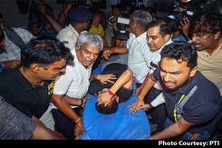 High Drama As DMK Minister Taken to Hospital After Arrest, Needs Surgery High Drama As DMK Minister Taken to Hospital After Arrest, Needs Surgery