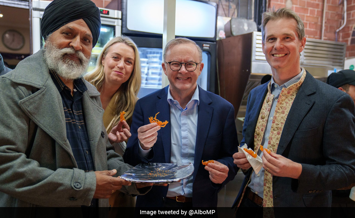 Video: Australian Prime Minister Anthony Albanese Tries Out Indian Street Food