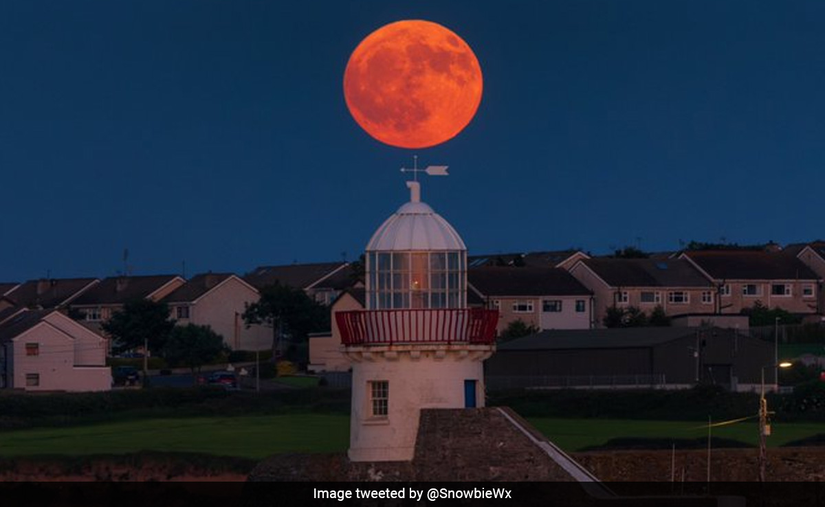 Strawberry Moon Illuminates Night Sky Across The World. See Pics