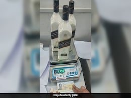 Cocaine Worth Rs 38 Crore In Whiskey Bottles Seized At Delhi Airport Cocaine Worth Rs 38 Crore In Whiskey Bottles Seized At Delhi Airport