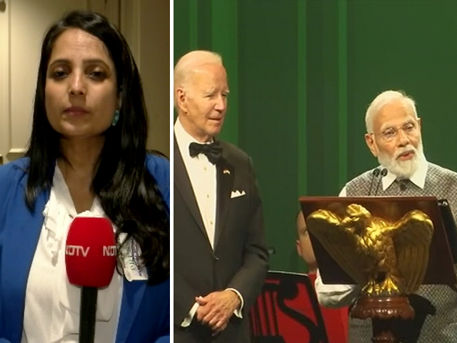 स्टेट डिनर में दिखी PM मोदी और अमेरिकी राष्ट्रपति की दोस्ती