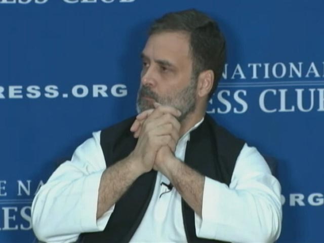 "Opposition Is Well United": Rahul Gandhi In US