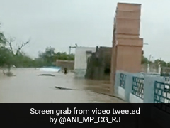 Homes Inundated After Heavy Rain In Rajasthan, No Respite Till Wednesday