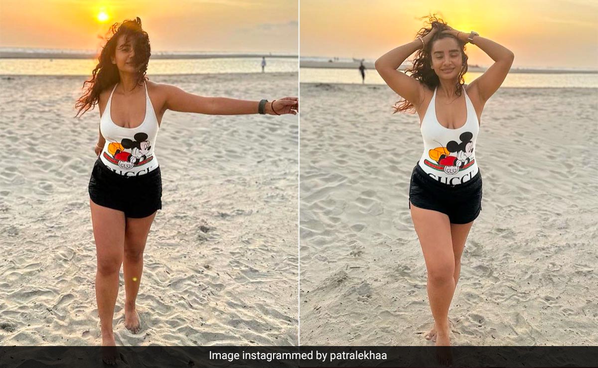 Patralekha's "Perfect Day" At The Beach Was Fabulously Complete With A Rs 45K Disney x Gucci Swimsuit