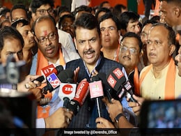 "Trishul Of Development Now": Devendra Fadnavis After Big Ajit Pawar Switch "Trishul Of Development Now": Devendra Fadnavis After Big Ajit Pawar Switch