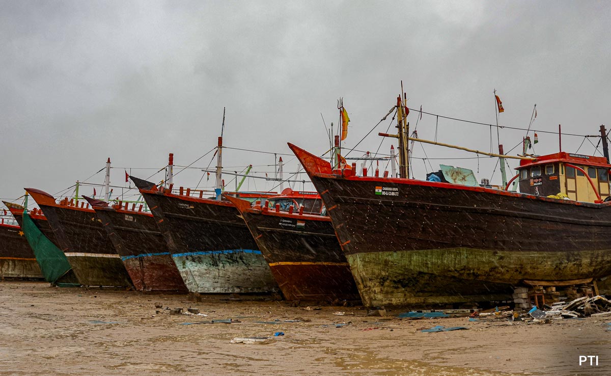 Bustling Gujarat Port Wears A Deserted Look Ahead Of Cyclone Landfall