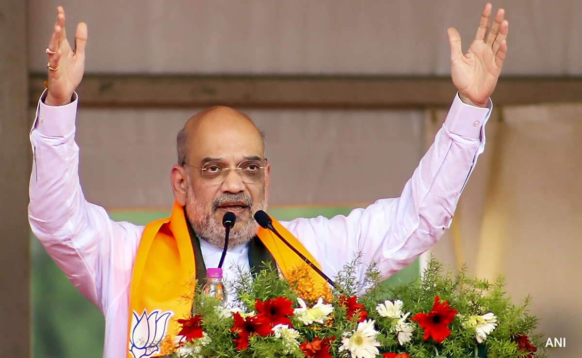 Amit Shah To Address Rally In Bihar Tomorrow