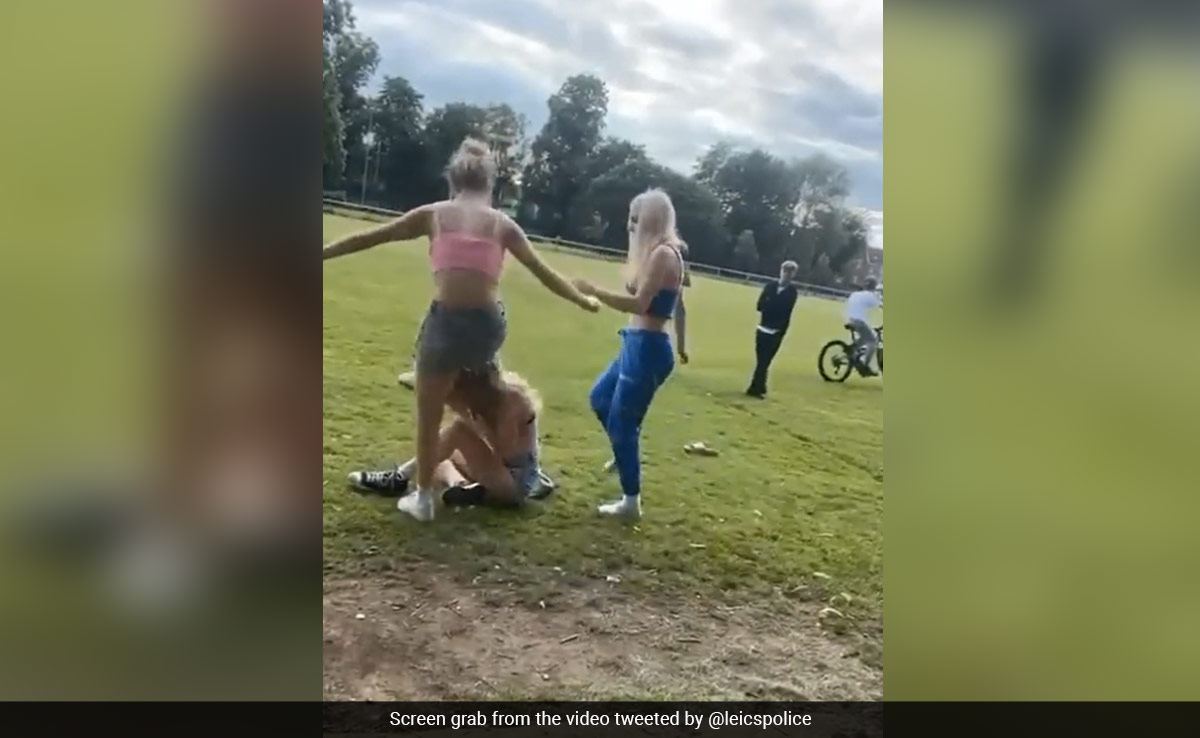 Shocking Video Shows A Girl Being Badly Thrashed By Two Women In A UK Park