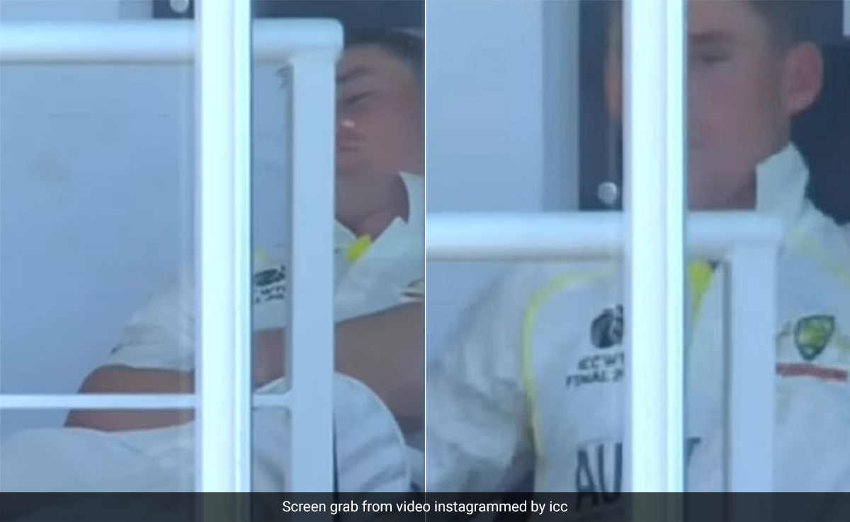 मस्त सो रहे थे लाबुशेन, तभी वॉर्नर को सिराज ने कर दिया आउट, हड़बड़ा कर उठे और सरपट बल्ला लेकर भागे, Video