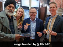 Video: Australian Prime Minister Anthony Albanese Tries Out Indian Street Food