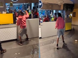 Watch: At McDonald's Australia, Food Fight Erupts Between Customer And Staff Watch: At McDonald's Australia, Food Fight Erupts Between Customer And Staff