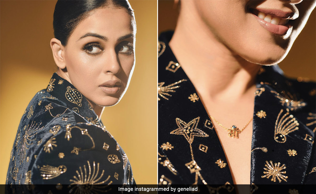 When Genelia D'Souza Said "Yes That's Me" And Proved Her Top Priority With Her Gorgeous Necklace