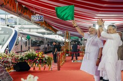 Eye On Madhya Pradesh Polls, PM Flags Off 5 Vande Bharat Trains In Bhopal Eye On Madhya Pradesh Polls, PM Flags Off 5 Vande Bharat Trains In Bhopal