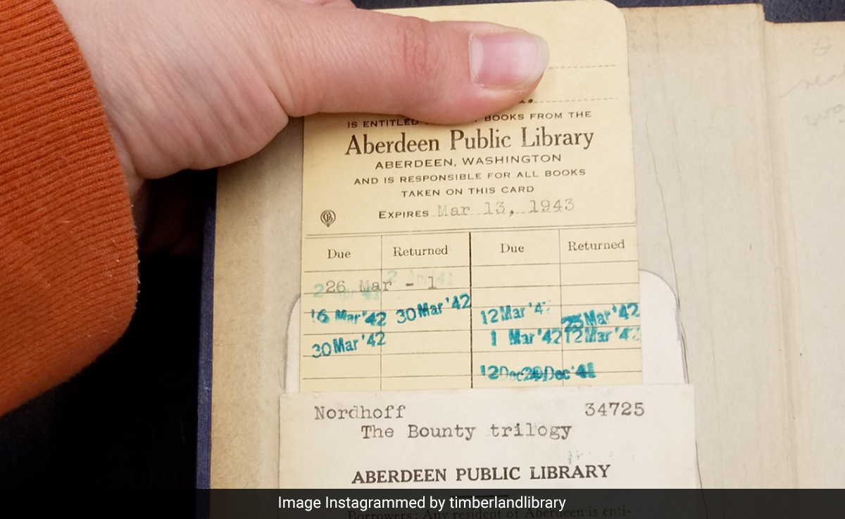 Overdue Book Returned To Washington Library After 81 Years