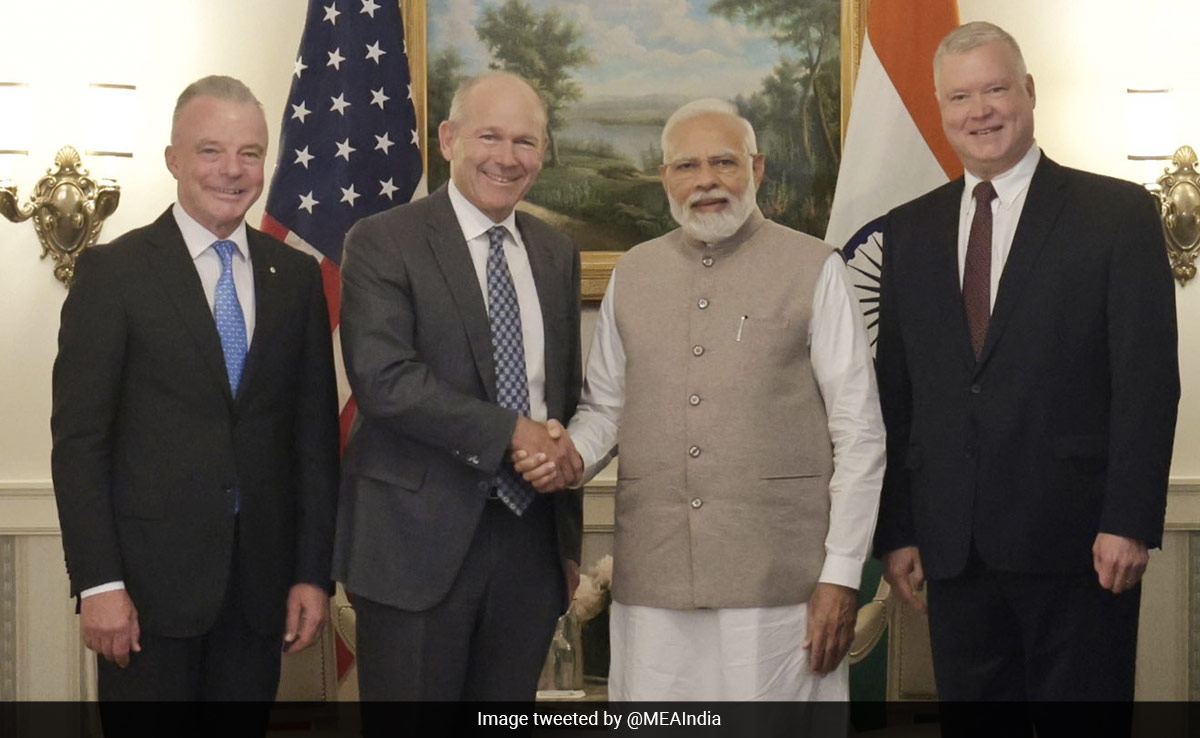 Boeing Supports PM Modi's Make in India Initiative: CEO David Calhoun