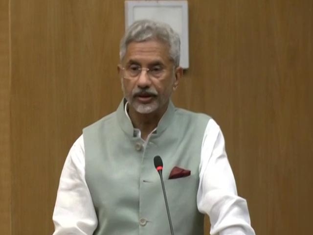 "India Making A Large Economic Impact," Says S Jaishankar