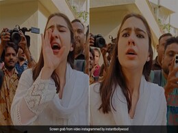 VIDEO: भाई के ना मिलने पर परेशान हुईं सारा अली खान, चिल्ला-चिल्लाकर बुलाती रहीं 'इब्राहिम इब्राहिम' VIDEO: भाई के ना मिलने पर परेशान हुईं सारा अली खान, चिल्ला-चिल्लाकर बुलाती रहीं 'इब्राहिम इब्राहिम'