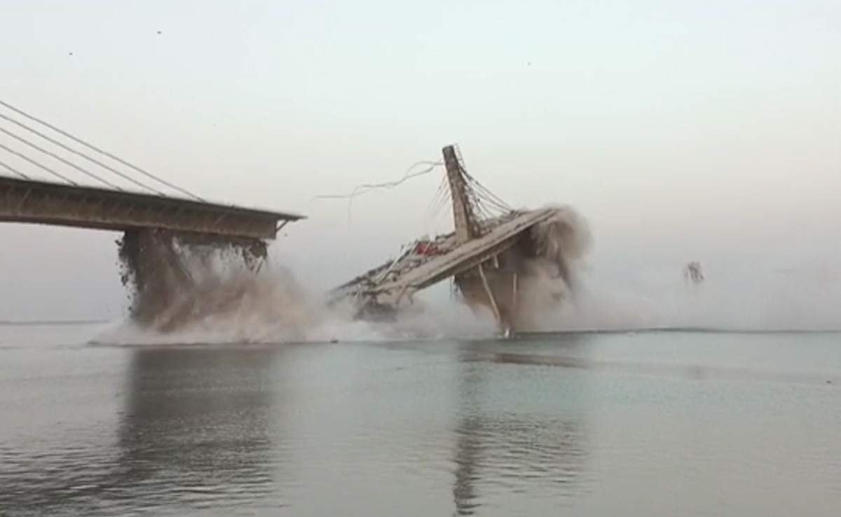Bihar Bridge Collapse: Show Cause Notice Given To Construction Company