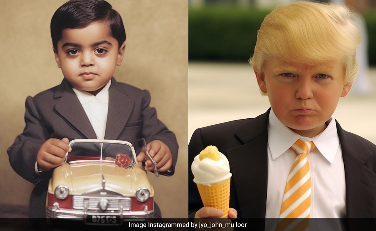 Trump To Obama, Artist Uses AI To Generate Toddler Versions Of Famous Personalities