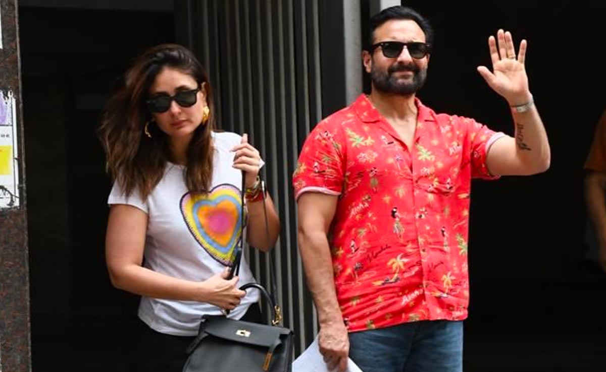 Kareena Kapoor And Saif Ali Khan Visit Soha Ali Khan's New House With Kids Taimur And Jeh