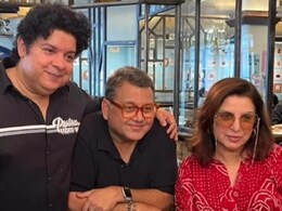 Farah Khan And Sajid Khan Enjoy "Free Food" With Kunal Vijayakar