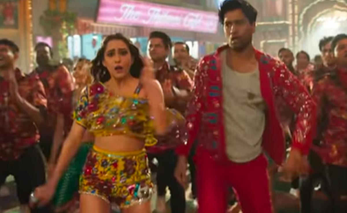 <i>Zara Hatke Zara Bachke</i>: Outtakes From Sara Ali Khan-Vicky Kaushal's Song <i>Baby Tujhe Paap Lagega</i>