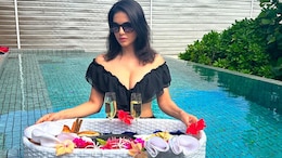 Sunny Leone's Lavish Pool Breakfast In Maldives Needs 'No Filter'