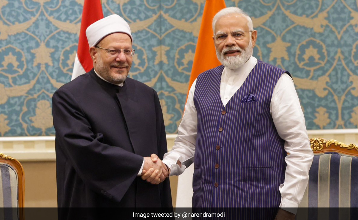 PM Modi Meets Egypt's Grand Mufti, Discusses Religious Harmony, Extremism