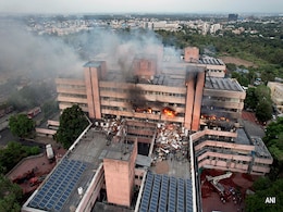 Massive Fire At Bhopal Building Put Out After Army Intervention Massive Fire At Bhopal Building Put Out After Army Intervention