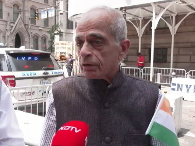 "Lucky If We Catch A Glimpse": Indians Wait Outside New York Hotel For PM Modi