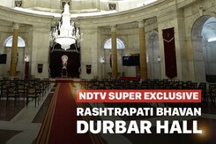 NDTV Exclusive: The Iconic Durbar Hall Of Rashtrapati Bhavan NDTV Exclusive: The Iconic Durbar Hall Of Rashtrapati Bhavan