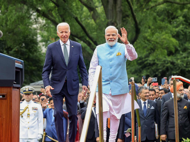 "2 Great Nations, 2 Great Powers, 2 Great Friends": Biden Welcomes PM Modi