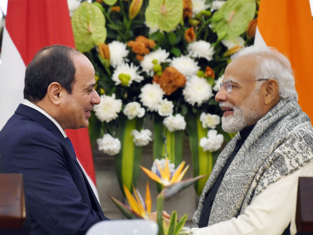अमेरिका के बाद मिस्र के दौरे पर पीएम मोदी, व्यापार क्षेत्र में बेहतर रिश्तों की उम्मीद