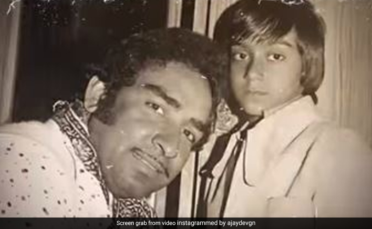 पिता के बर्थडे पर इमोशनल हुए अजय देवगन, पुराने वीडियो शेयर कर लिखा...