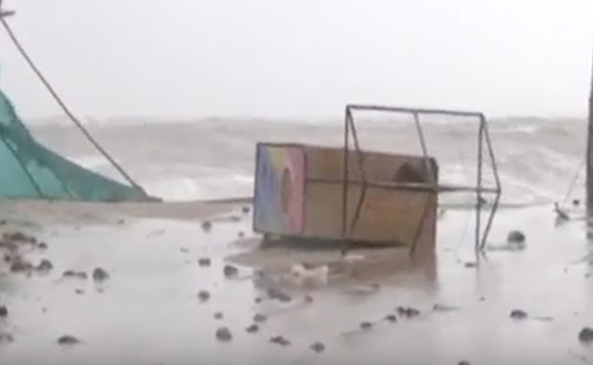 Cyclone Biparjoy Ground Report: Beach NDTV Reported From Now Submerged