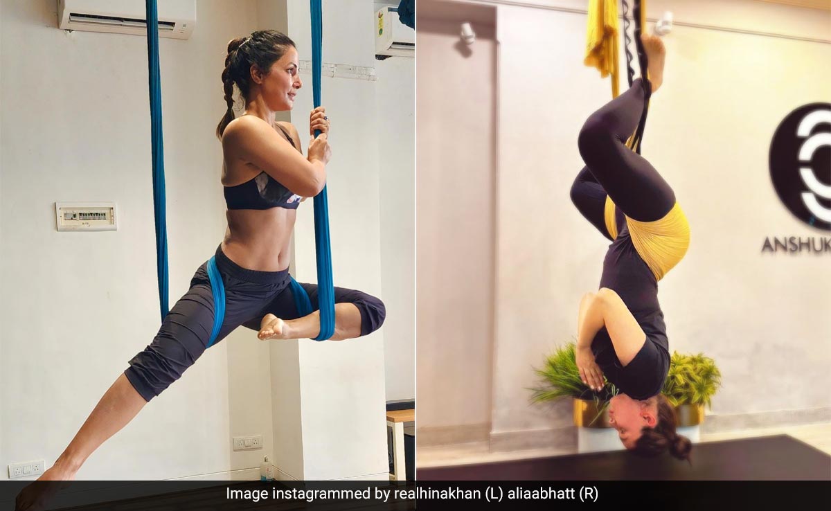 Here's How Every Day Is Yoga Day In The Life Of These Aerial Bollywood <i>Yoginis</i>