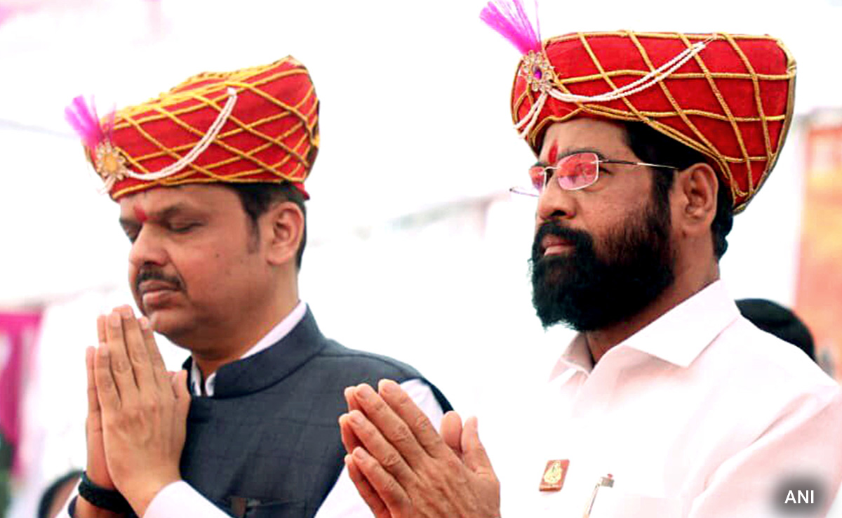 Eknath Shinde's Midnight Meet Ahead Of Maharashtra Cabinet Expansion