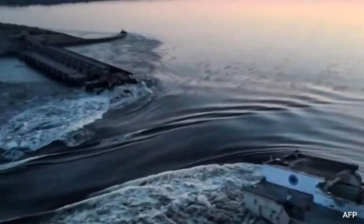 Ukraine Says Dam Collapse Caused 1.2 Billion Euros Damage