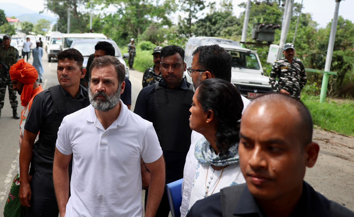 On Rahul Gandhi's Manipur Visit, Support From Rival AAP