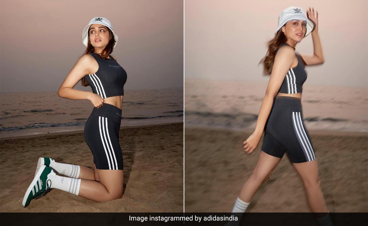 Sharvari Wagh Goes Beach Chic In Classic Adidas Streetwear And Not Your Usual Suspects