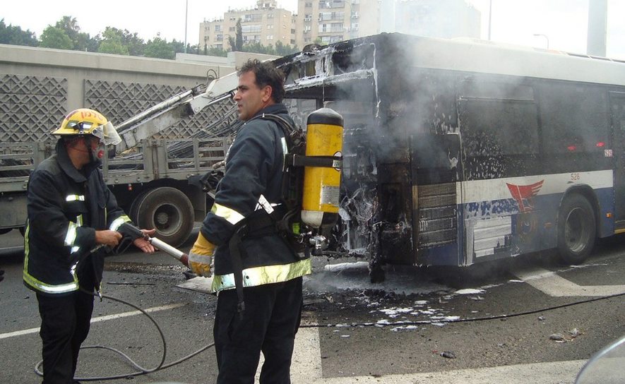 Pregnant Driver Evacuates Students Seconds Before Bus Catches Fire, Hailed As A Hero