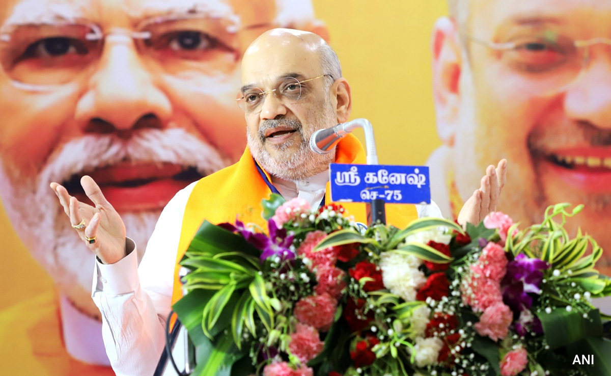 Amit Shah's "3G, 4G Parties" Dig At Congress, DMK. Then An Explanation